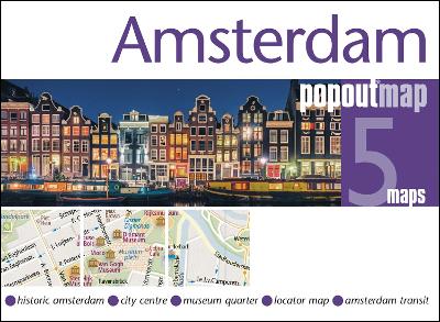 Amsterdam PopOut Map by PopOut Maps