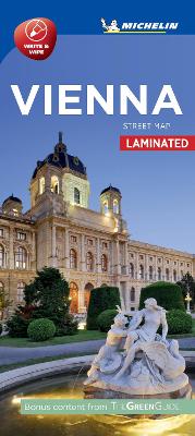 Vienna- Michelin City Map Laminated 9216: Laminated City Plan by 