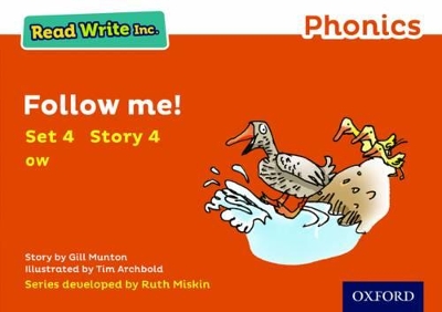 Read Write Inc. Phonics: Orange Set 4 Storybook 4 Follow Me! book