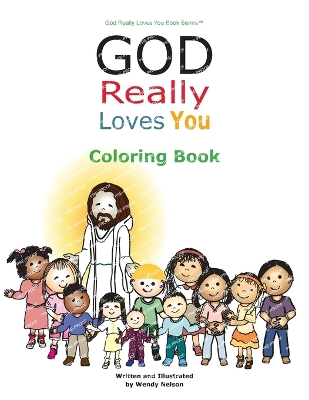 God Really Loves You Coloring Book book