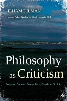 Philosophy as Criticism by Fr Brian Davies