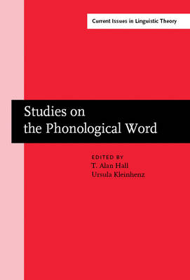 Studies on the Phonological Word book