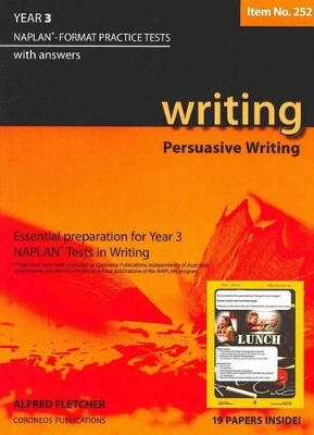 Year 3 Writing: NAPLAN-format Practice Tests with Answers book