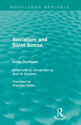 Socialism and Saint-Simon book
