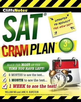 CliffsNotes SAT Cram Plan book