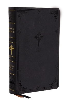 NABRE, New American Bible, Revised Edition, Catholic Bible, Large Print Edition, Leathersoft, Black, Comfort Print: Holy Bible book