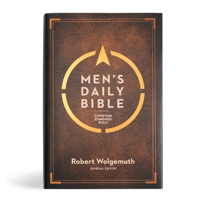 CSB Men's Daily Bible, Hardcover book