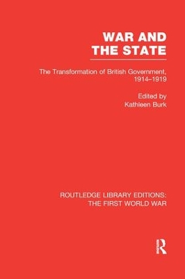 War and the State book