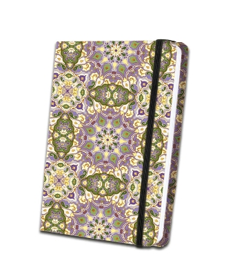 Patterned Satin Journal book