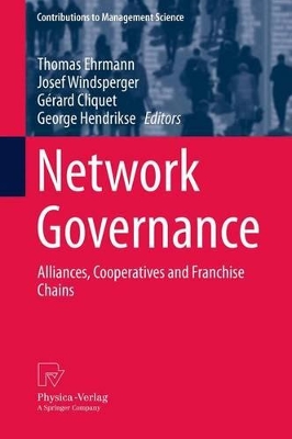 Network Governance book