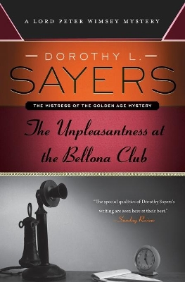 Unpleasantness at the Bellona Club book