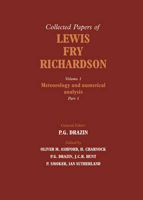 The The Collected Papers of Lewis Fry Richardson 2 Part Paperback Set by Oliver M. Ashford