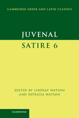 Juvenal: Satire 6 book