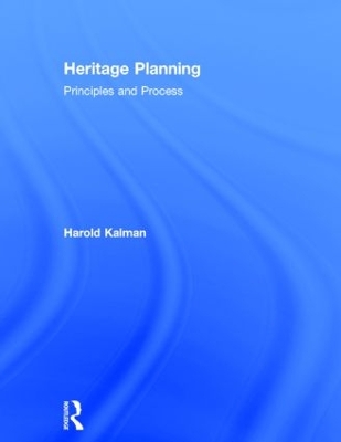 Heritage Planning by Harold Kalman