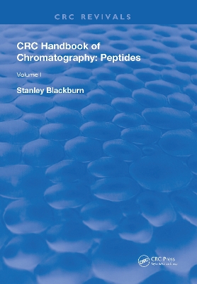 CRC Handbook of Chromatography by Joseph Sherma