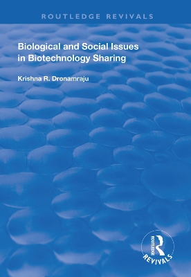 Biological and Social Issues in Biotechnology Sharing book