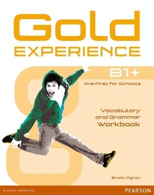 Gold Experience B1+ Workbook without key book