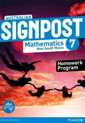 Australian Signpost Mathematics New South Wales 7 Homework Program book