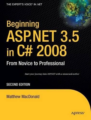 Beginning ASP.NET 3.5 in C# 2008 book