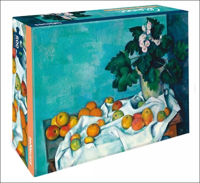 Still Life with Apples by Cezanne 500-Piece Puzzle book