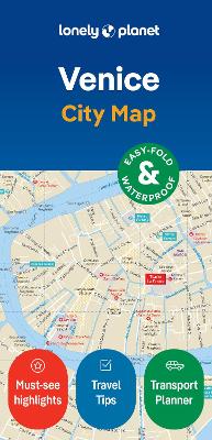 Lonely Planet Venice City Map book