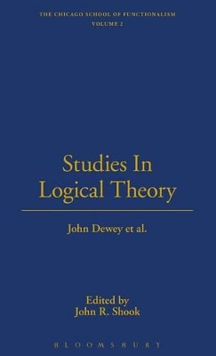 Studies in Logical Theory book