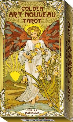 Golden Art Nouveau Tarot book