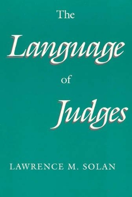 Language of Judges book