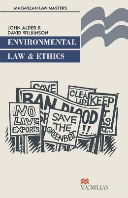 Environmental Law and Ethics book