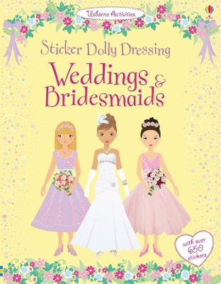 Sticker Dolly Dressing Weddings and Bridesmaids by Fiona Watt
