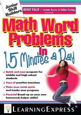 Math Word Problems in 15 Minutes a Day book