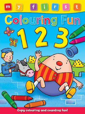 My First Colouring Fun 123 book