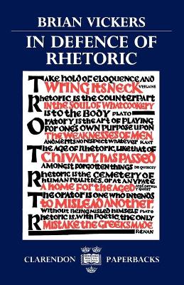 In Defence of Rhetoric book