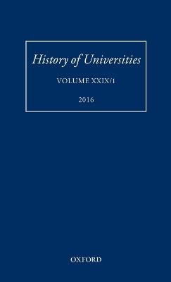 History of Universities book