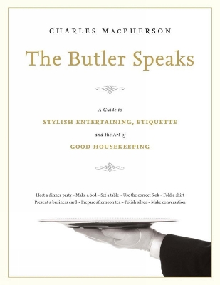The Butler Speaks by Charles MacPherson