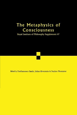 Metaphysics of Consciousness book
