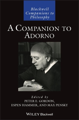 A Companion to Adorno book