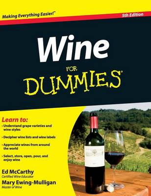 Wine for Dummies by Ed McCarthy