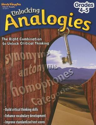 Unlocking Analogies, Grades 4-5 book