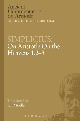 Simplicius: On Aristotle On the Heavens 1.2-3 book