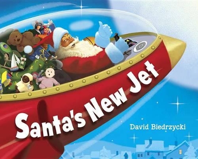 Santa's New Jet by David Biedrzycki