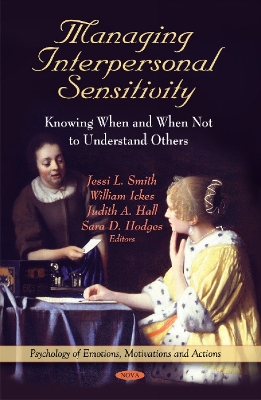 Managing Interpersonal Sensitivity by Judith A. Hall