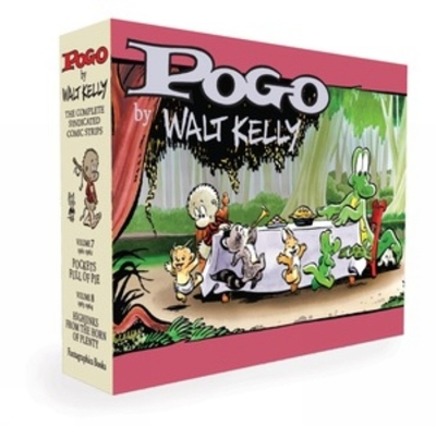 Pogo The Complete Syndicated Comic Strips Box Set: Vols. 7 & 8: Pockets Full of Pie & Hijinks from the Horn of Plenty book