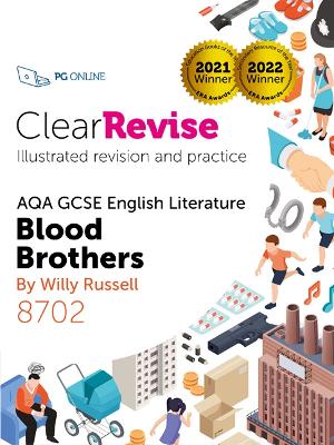 ClearRevise AQA GCSE English Literature: Russell, Blood Brothers book
