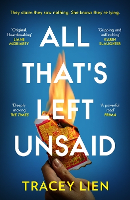 All That’s Left Unsaid by Tracey Lien