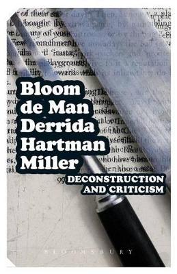 Deconstruction and Criticism book