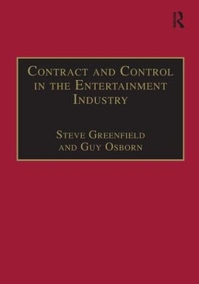 Contract and Control in the Entertainment Industry book