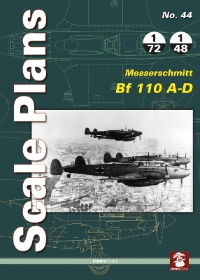 Scale Plans 44: Messerschmitt Bf 110 A-D book