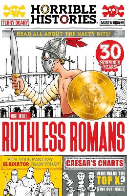 Ruthless Romans (newspaper edition) by Terry Deary