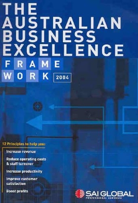 The Australian Business Excellence Framework, GB 002-2004 book